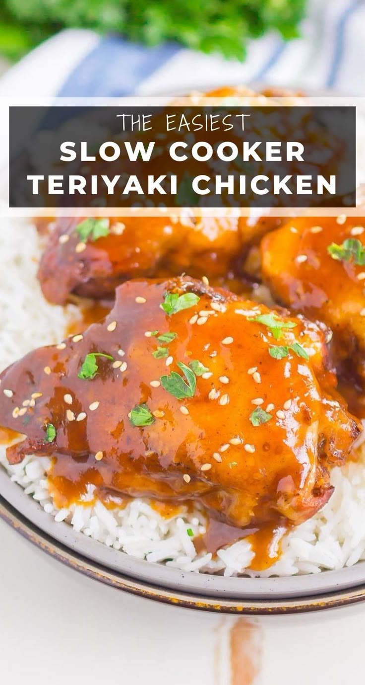 Stress-Free Slow Cooker Teriyaki Chicken: Your New Family Favorite